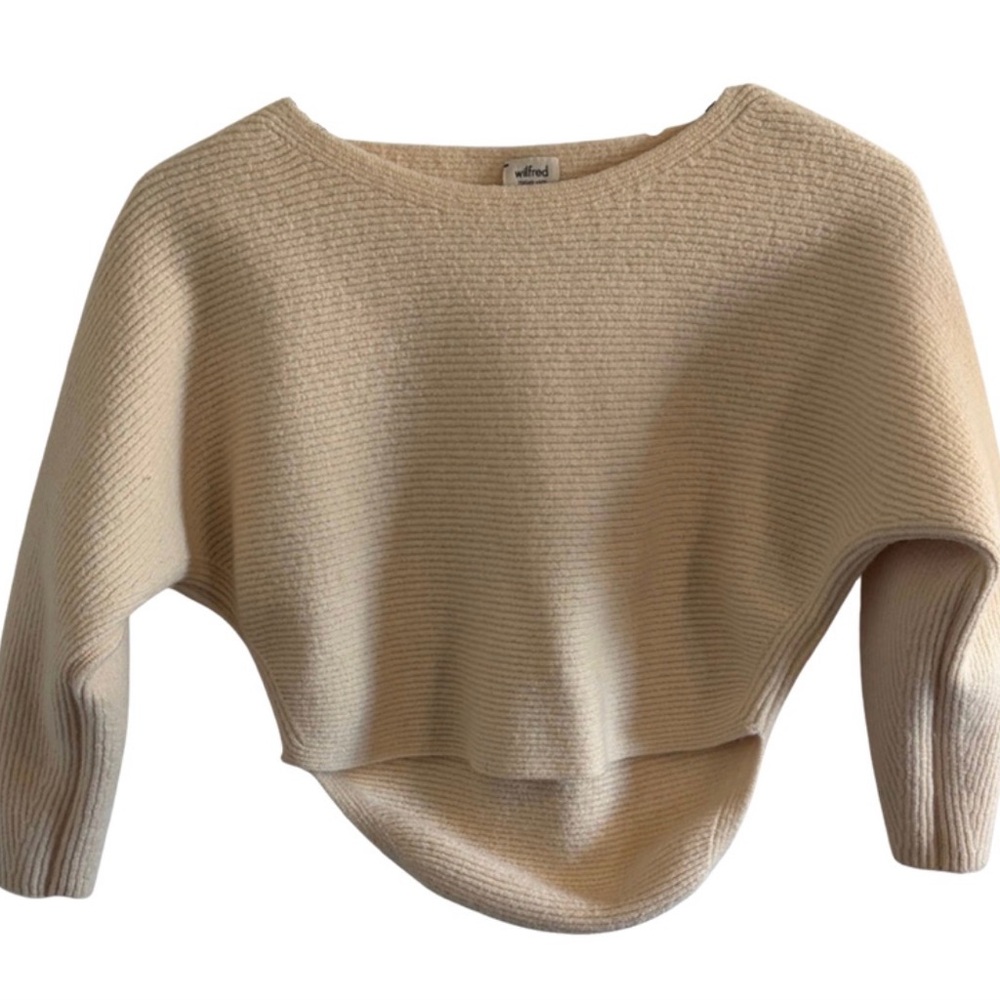 Wilfred Cropped Sweater – Size Medium – Italian Yarn